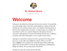 Tablet Screenshot of drrobertwood.com